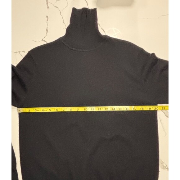 100% Cashmere COUNTRY SHOP | Women’s Black Turtleneck Long Sleeve Sweater Size M - Picture 16 of 16